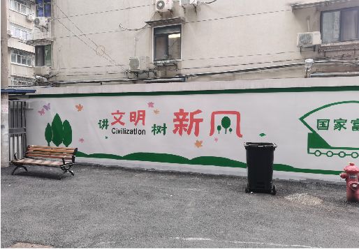 沙坪坝区社区墙绘